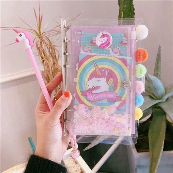 Bộ sổ tay kỳ lân dễ thương