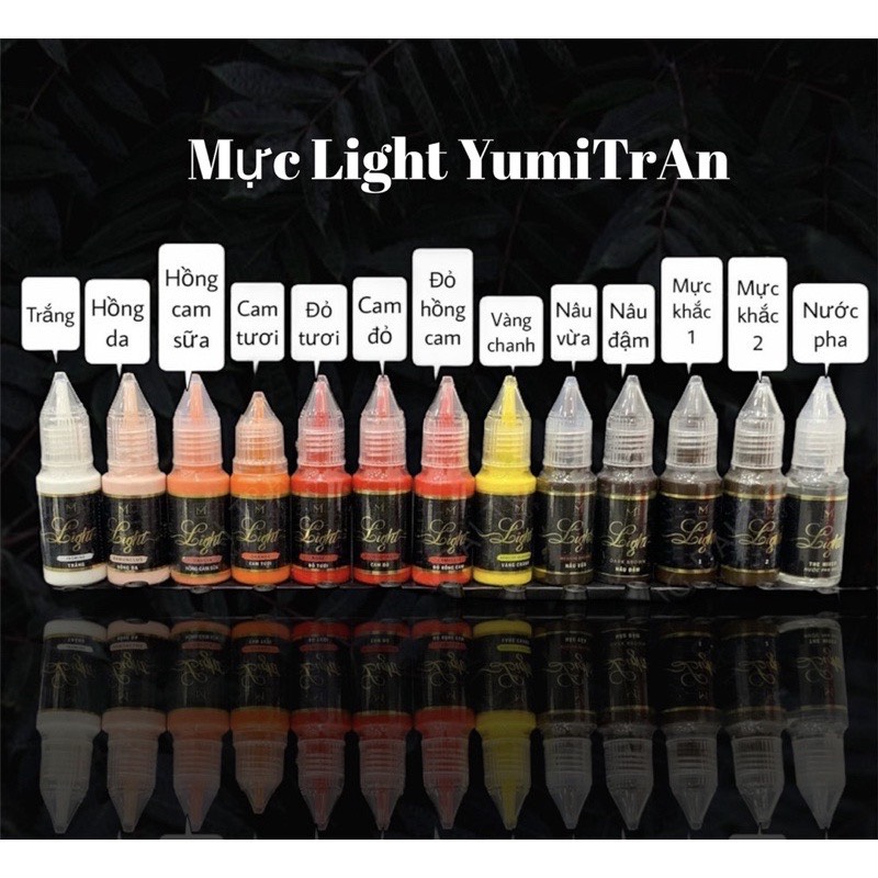 [CHÍNH HÃNG] Mực Light mini 3,3ml/ Fullsize 10ml