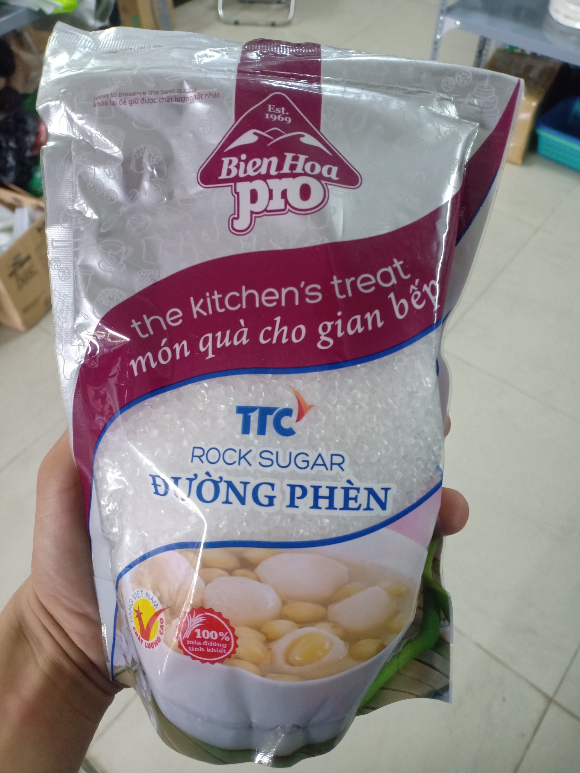 Đường phèn biên hòa gói 500g