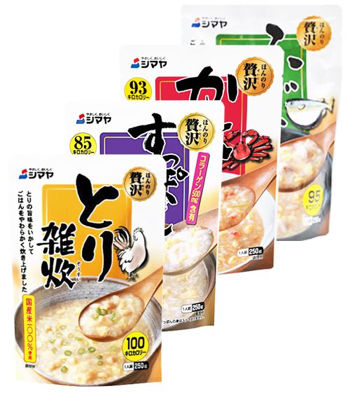 Cháo Ăn Dặm Shimaya Nhật Bản 250g (100% Nhật Bản)