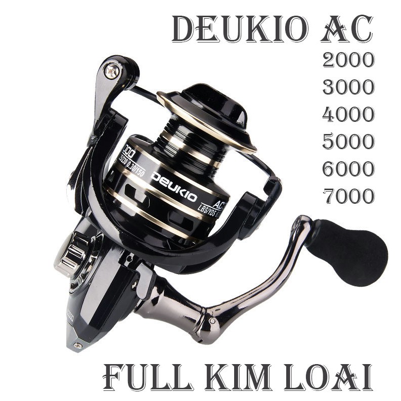 Máy Câu Cá DEUKIO AC 27000 siêu khỏe máy câu cá dekukio AC