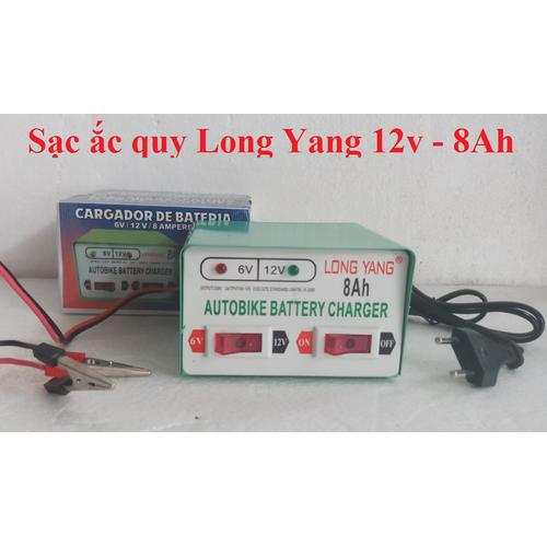 Bộ sạc bình ắc quy 2 chế độ 6V và 12V