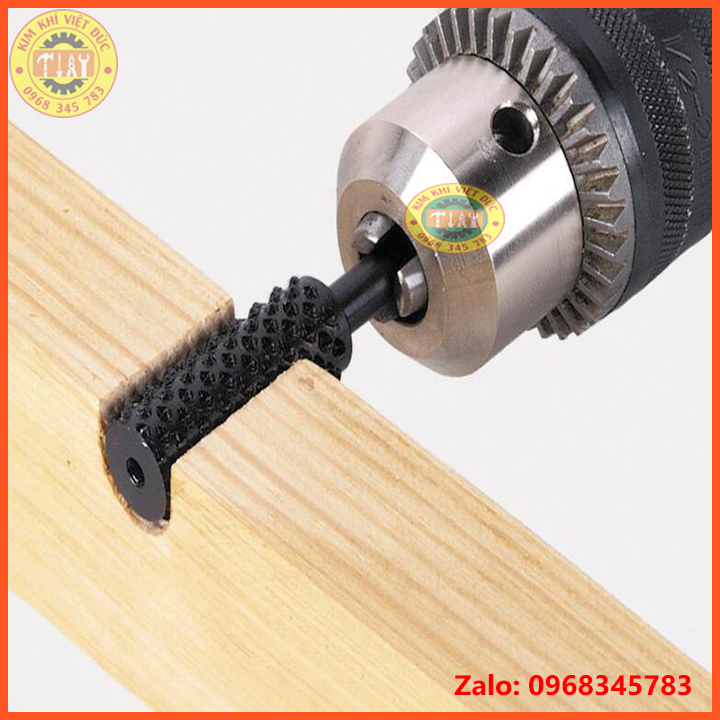 Bộ 5 mũi phay mài khắc làm lũa gỗ cán 6mm