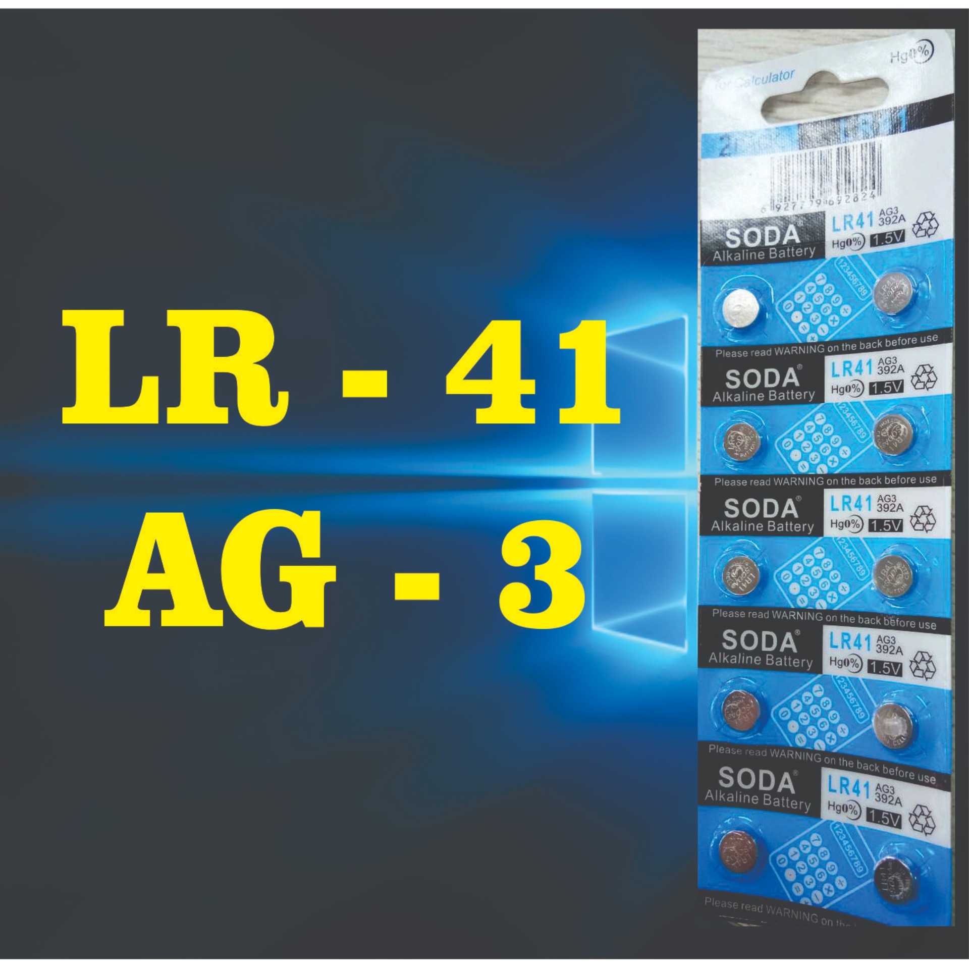 10 Viên Pin Cúc Áo LR - 41