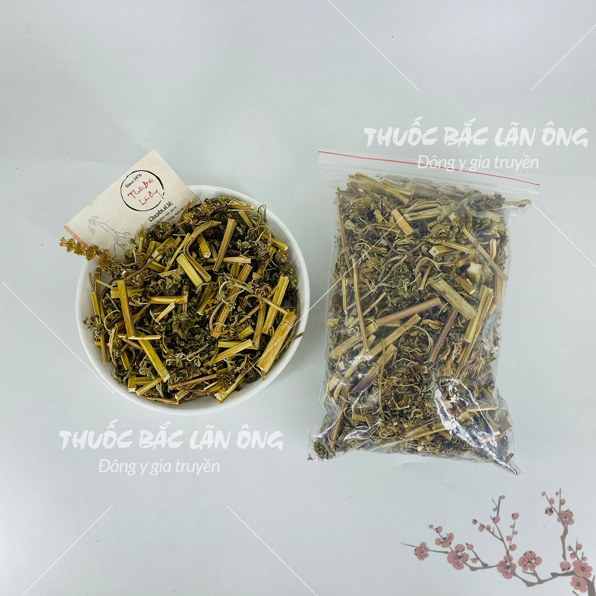 Ích mẫu 1kg, khô, sạch, thơm - Lãn Ông