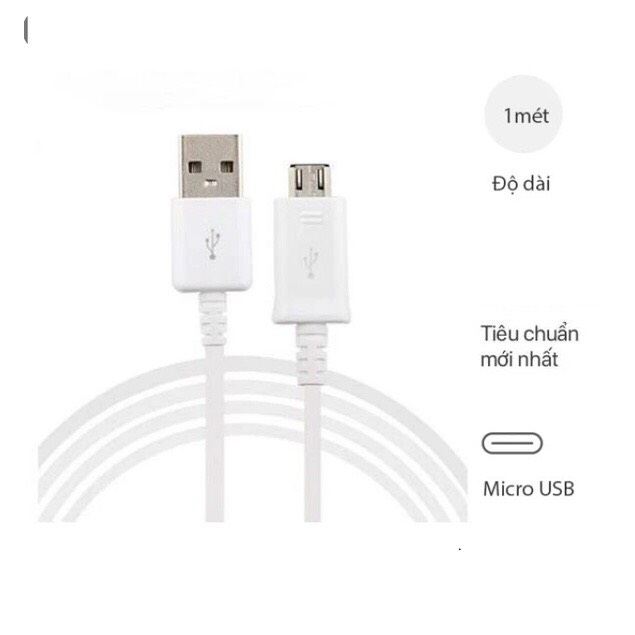 Dây cáp sạc v8 micro 2.0 usb cho điện thoại android