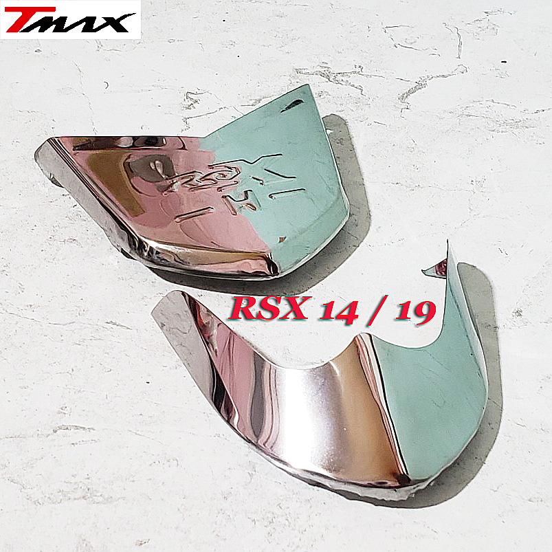 [HCM]BỘ MỎ ĐUÔI DÈ XE RSX 2014 - 2019 INOX
