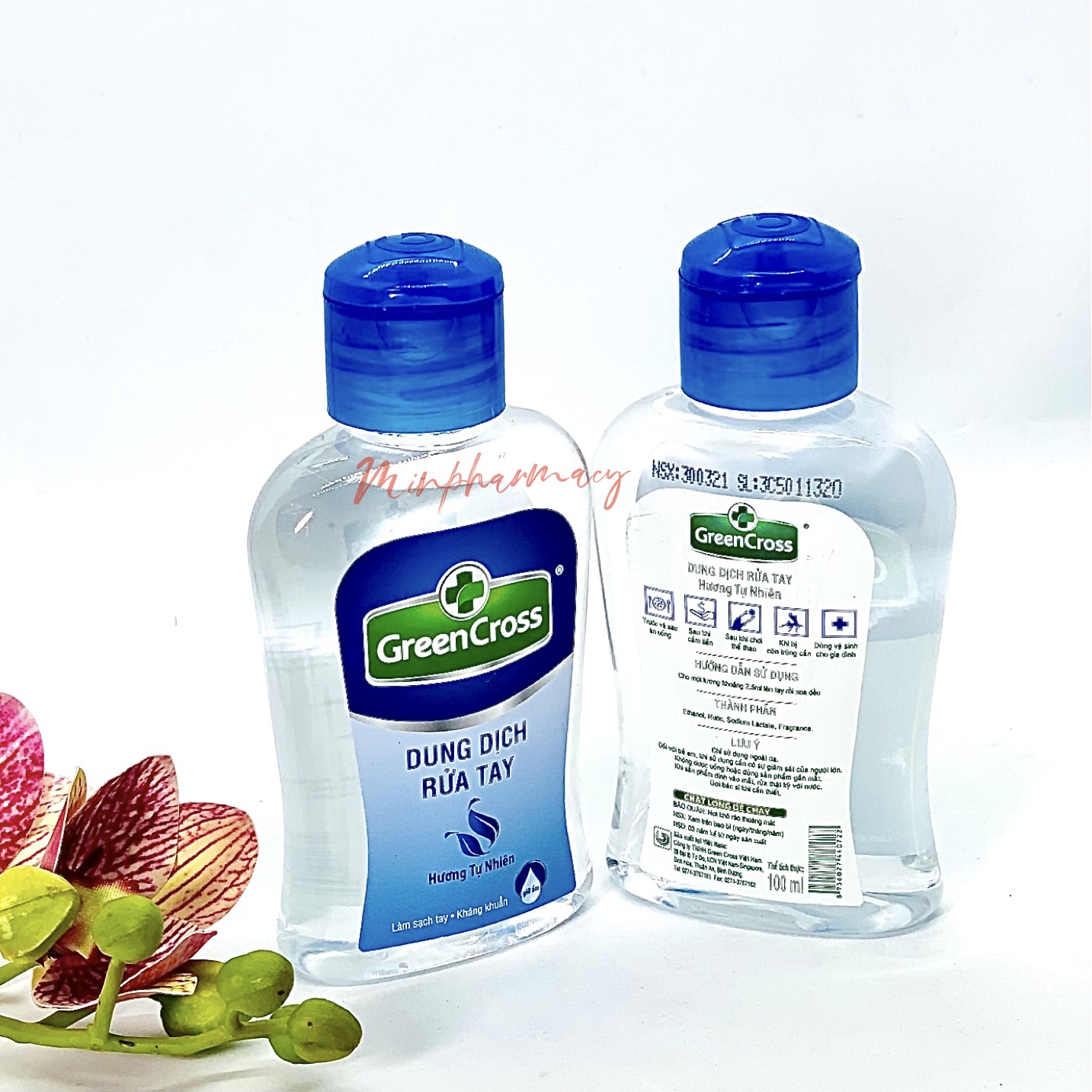 [HCM]Dung dịch Nước Rửa tay Green Cross (Nhiều mùi hương) 100ml - Minpharmacy