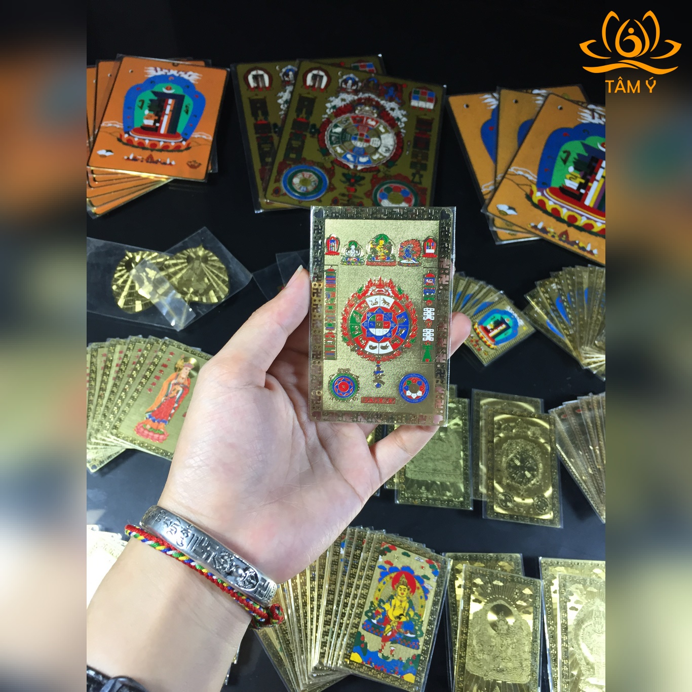 Thẻ bài Văn Thù Cửu Cung Bát Quái
