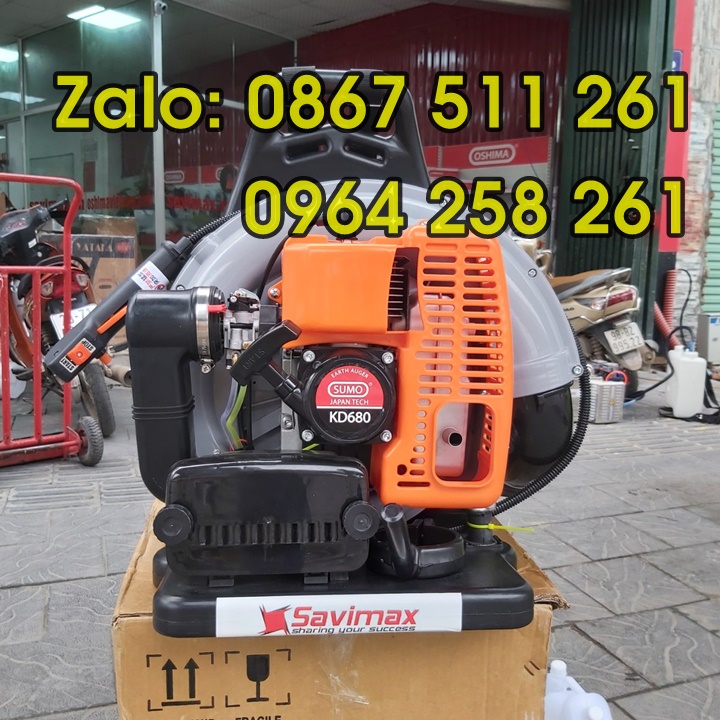 Máy thổi lá, máy thổi bụ Oshima TL 57 CC siêu khỏe