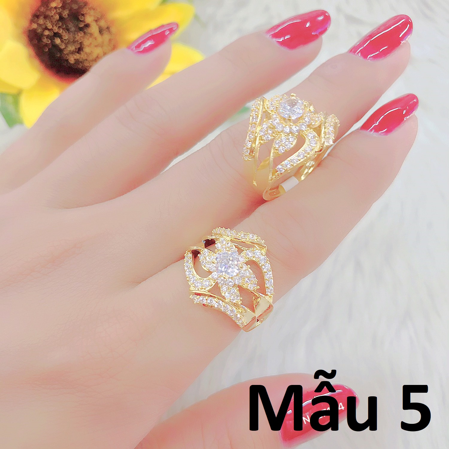 Givishop - n1705124 - thiết kế phù hợp mọi lứa tuổi - kieu nhan vang 18k, mau nhan vang 18k dep, nhan cuoi vang 18k givi, nhan vang y dep, nhan vang nu dep