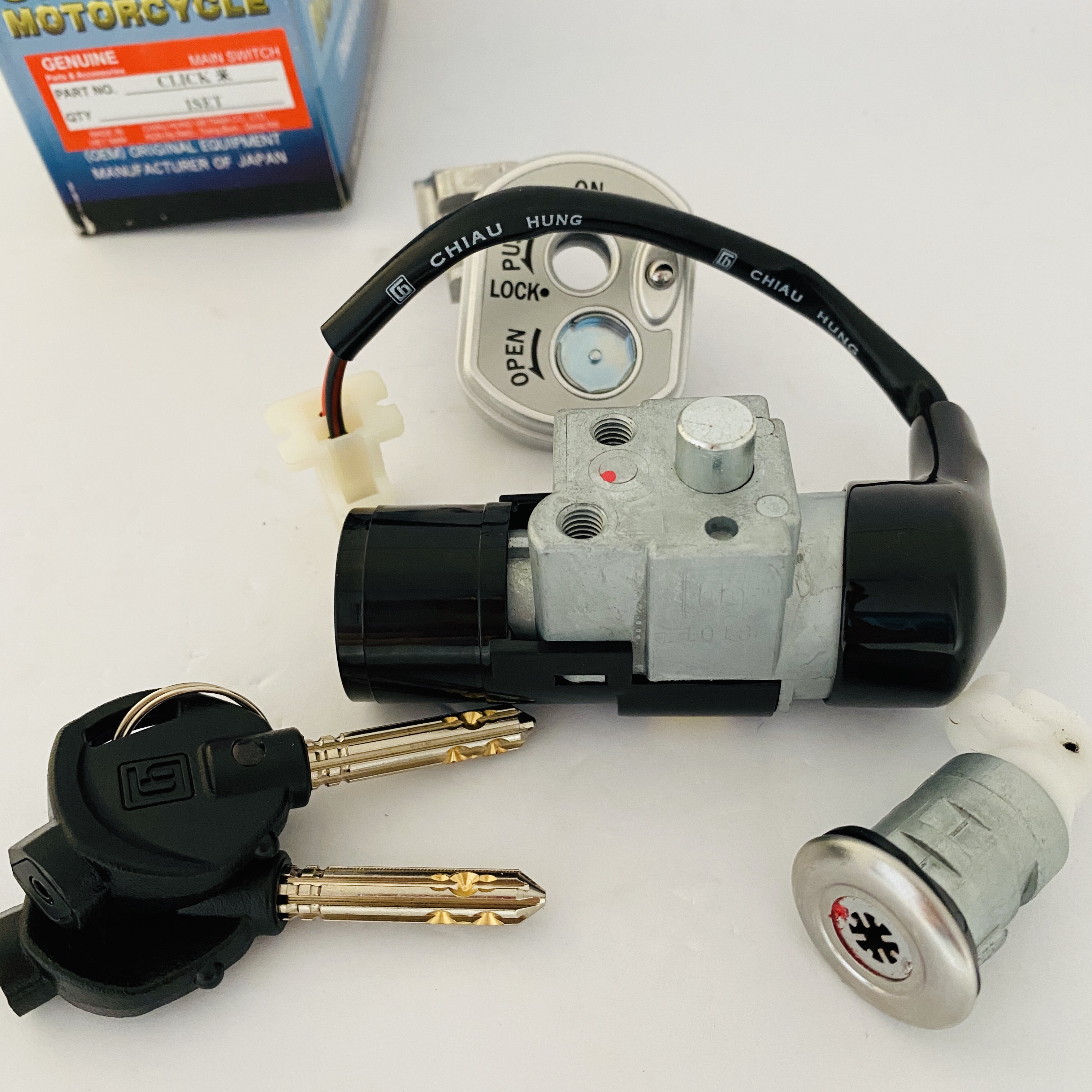 Ổ Khóa Từ 8 Cạnh Chống Trộm Honda Click