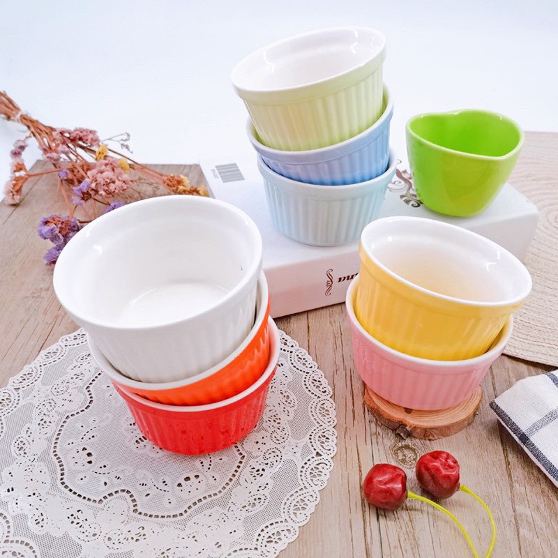 Bát ăn dặm, chén ăn dặm Ramenkin không nắp 150ml
