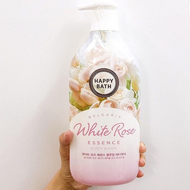 Sữa tắm Happy Bath White Rose Essence Body Wash