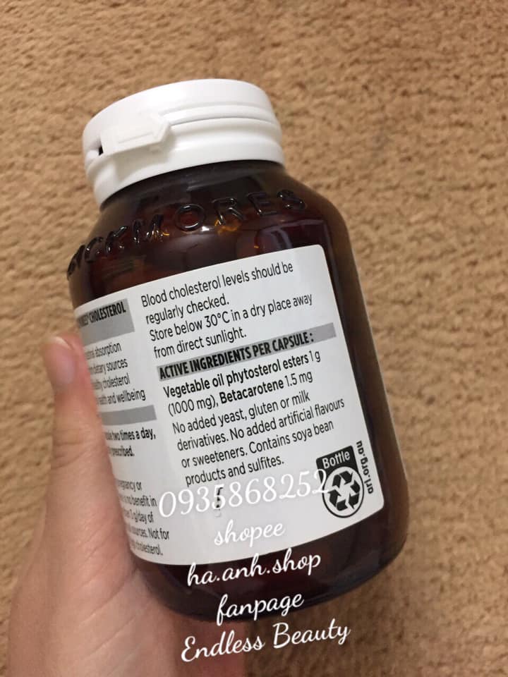 Viên Cholesterol Blackmores 60 viên