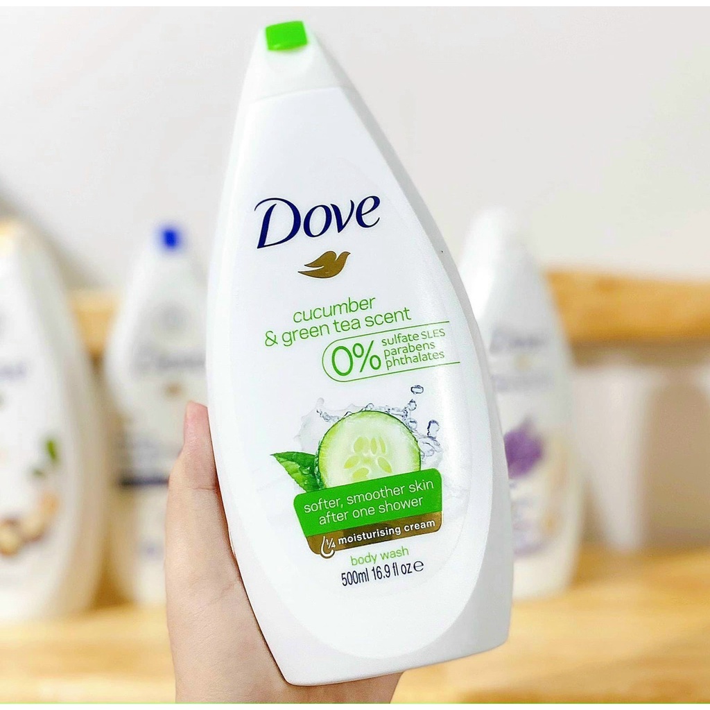 Sữa tắm dove go fresh đức 500ml