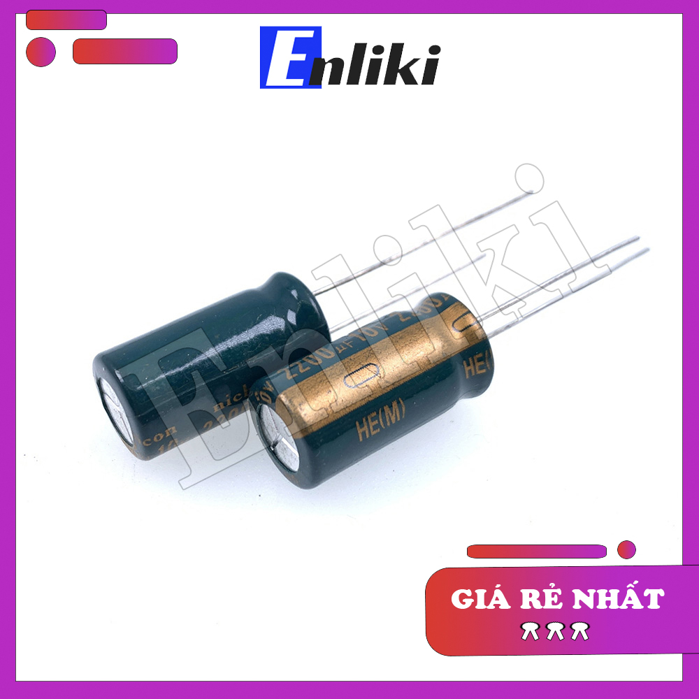 Tụ 10V (10x20mm) 2200uF
