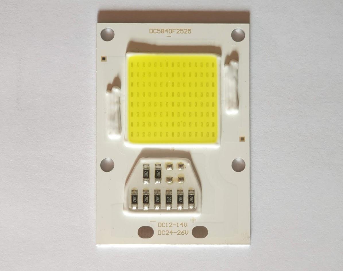 CHÍP LED ĐÈN PHA 50W 12V, mắt led 12v 50W