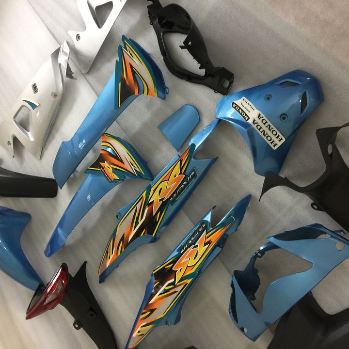 [ TẶNG TEM ] Dàn áo wave RS 100 / RS 100 / màu XANH NGỌC áo xe wave, phụ tùng xe máy giá rẻ