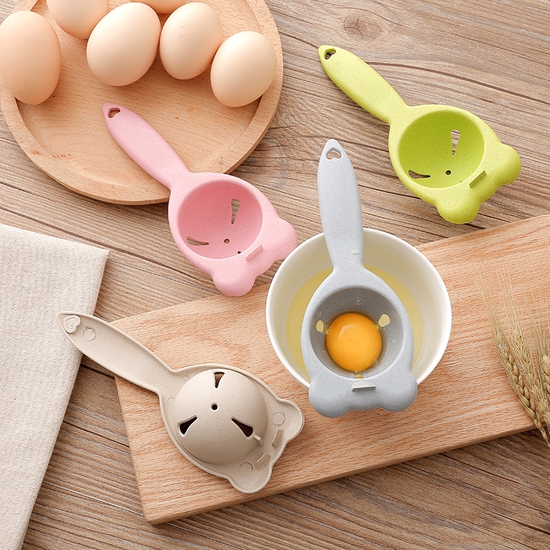 Dụng cụ tách lòng đỏ trứng loại lớn/ muỗng lọc lòng đỏ trứng hình gấu