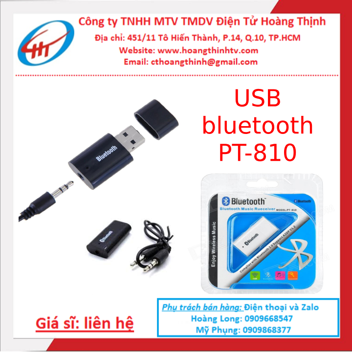 Cổng USB giúp kết nối Bluetooth PT 810 - SP000398