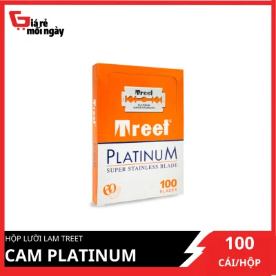 [HCM]Hộp lưỡi lam Treet Cam Platinum (100 lưỡi/hộp)