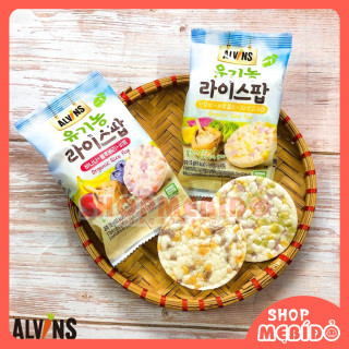 Bánh Gạo Bỏng Ăn Dặm Hữu Cơ Alvins 15g Hàn Quốc - Organic Cho Bé Ăn Dặm 6M+ Shop Mẹ Bí Đỏ TP88 thumbnail