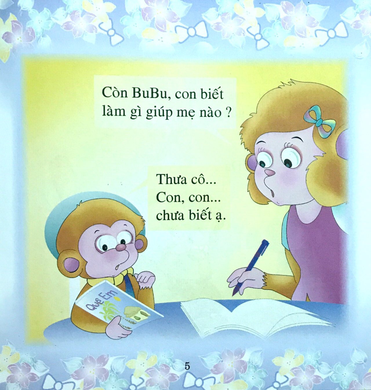 Fahasa - Bé Học Lễ Giáo - Bubu Giúp Mẹ (Tập 24) (Tái Bản)