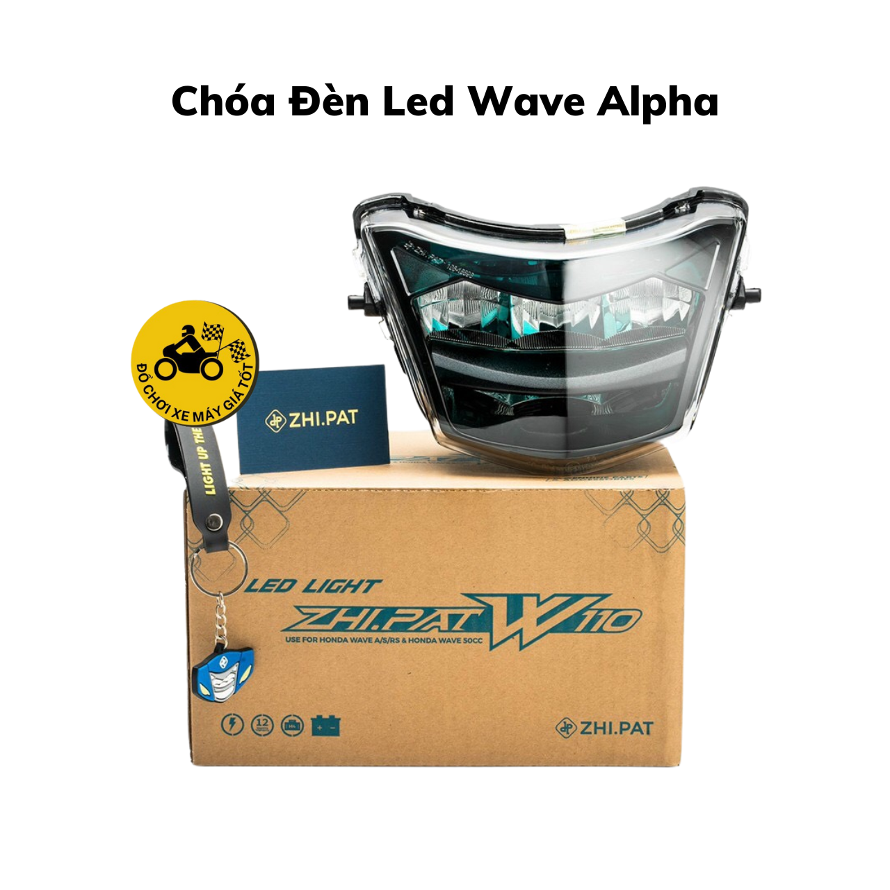 [HCM]Đèn Led 2 tầng ZHIPAT cho Wave A Wave S Wave RSX Wave RS Future X