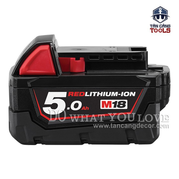 Pin 18V 5.0Ah Milwaukee M18B5 REDLITHIUM-ION