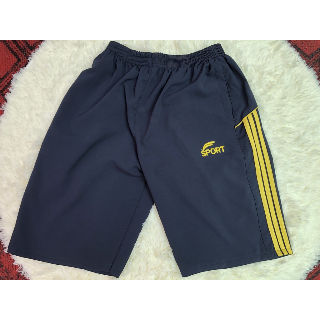 Quần Đùi Nam,Quần Short Nam Thể Thao Phối 3 Sọc, Nhẹ, Mát- DUIGIO03