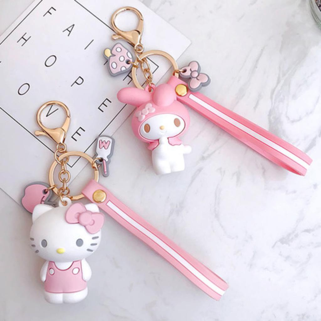 móc khóa hello kitty mini