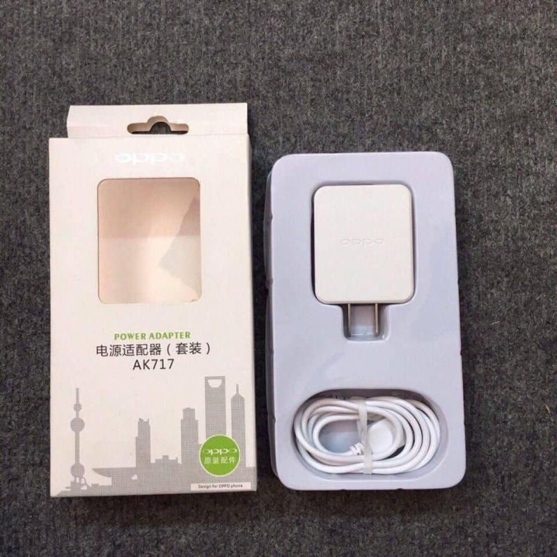 Giá ( XẢ KHO ) BỘ SẠC OPPO AK-717 dùng cho A37, NEO3, NEO5, NEO7,NEO9, F1, F1S, F3 Plus, F3, A33 - 2A 2017