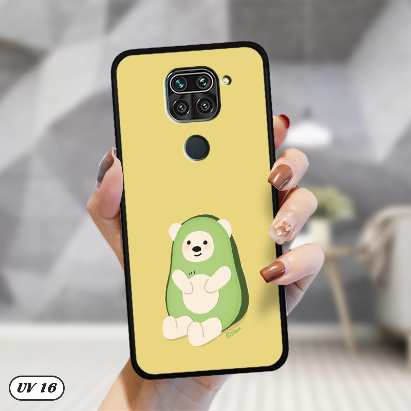 Ốp Xiaomi Redmi Note 9 lưng nhám -ngộ nghĩnh