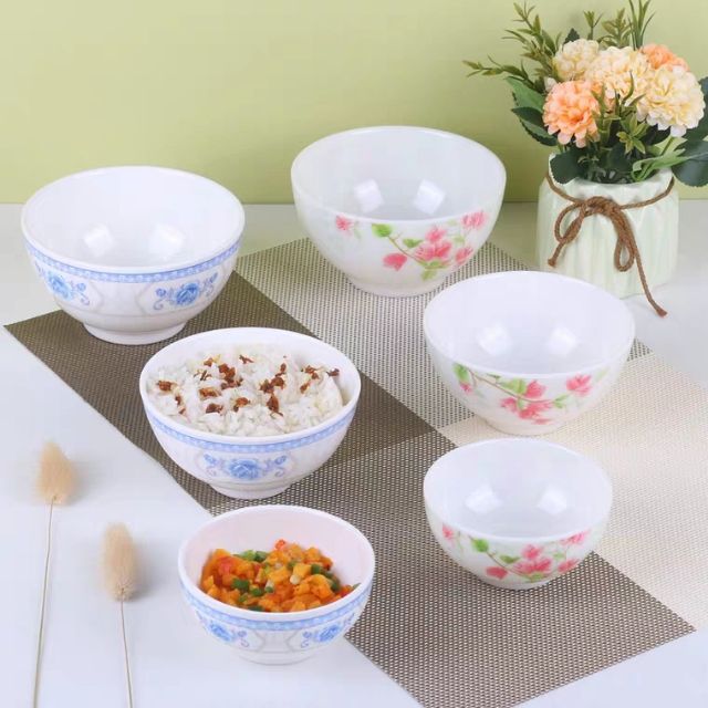 Set 10 Bát Cơm Phíp Ngọc Loại Cao Cấp Chuyên Dụng