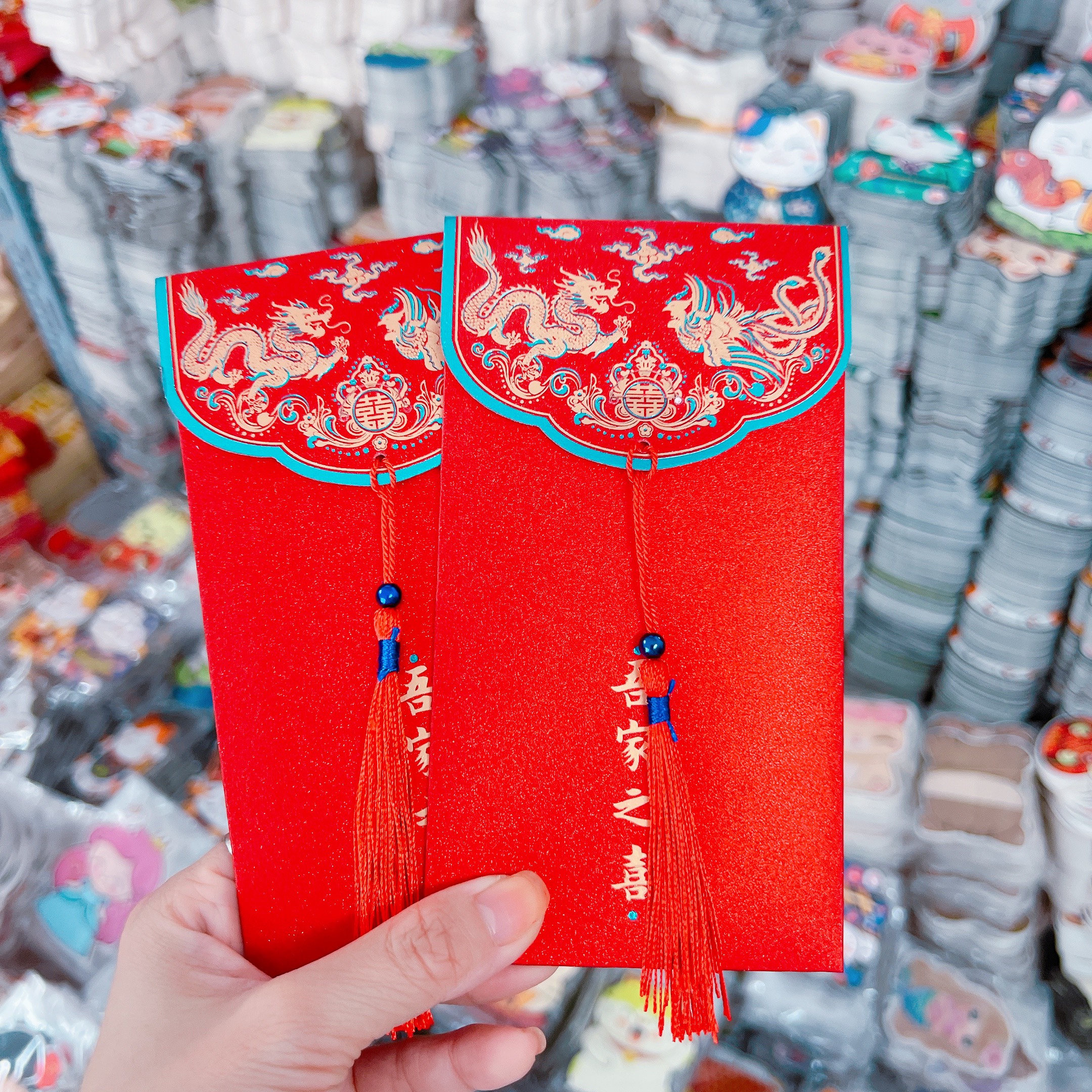 Bao lì xì hạnh phúc, bao lì xì tết 2024
