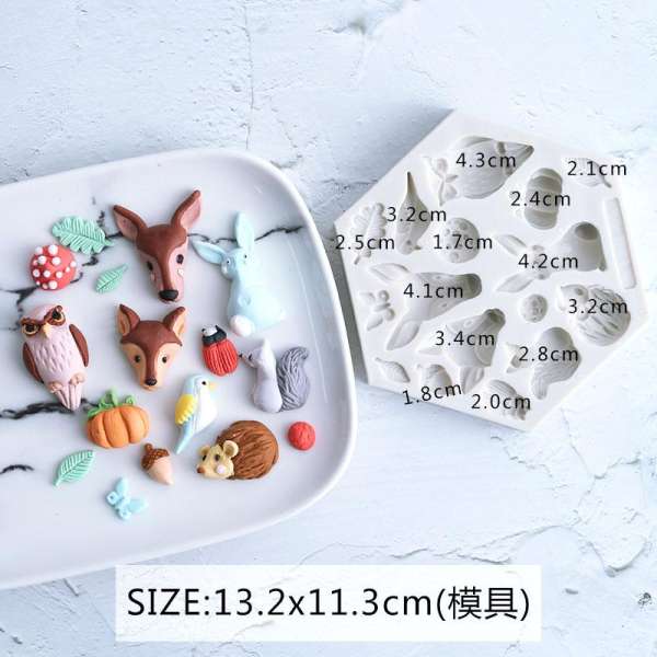 2018 Noel Lễ Hội Hoạt Hình Kẹo Mềm Khuôn Silicon Khô PEZ Silicone Tạo Hình Mô Hình Noel Dòng Trang Trí Mô Hình Nhiều