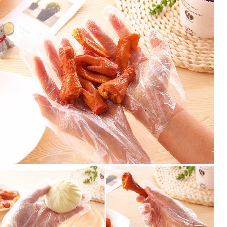 hộp 200 găng tay nilong dùng 1 lần