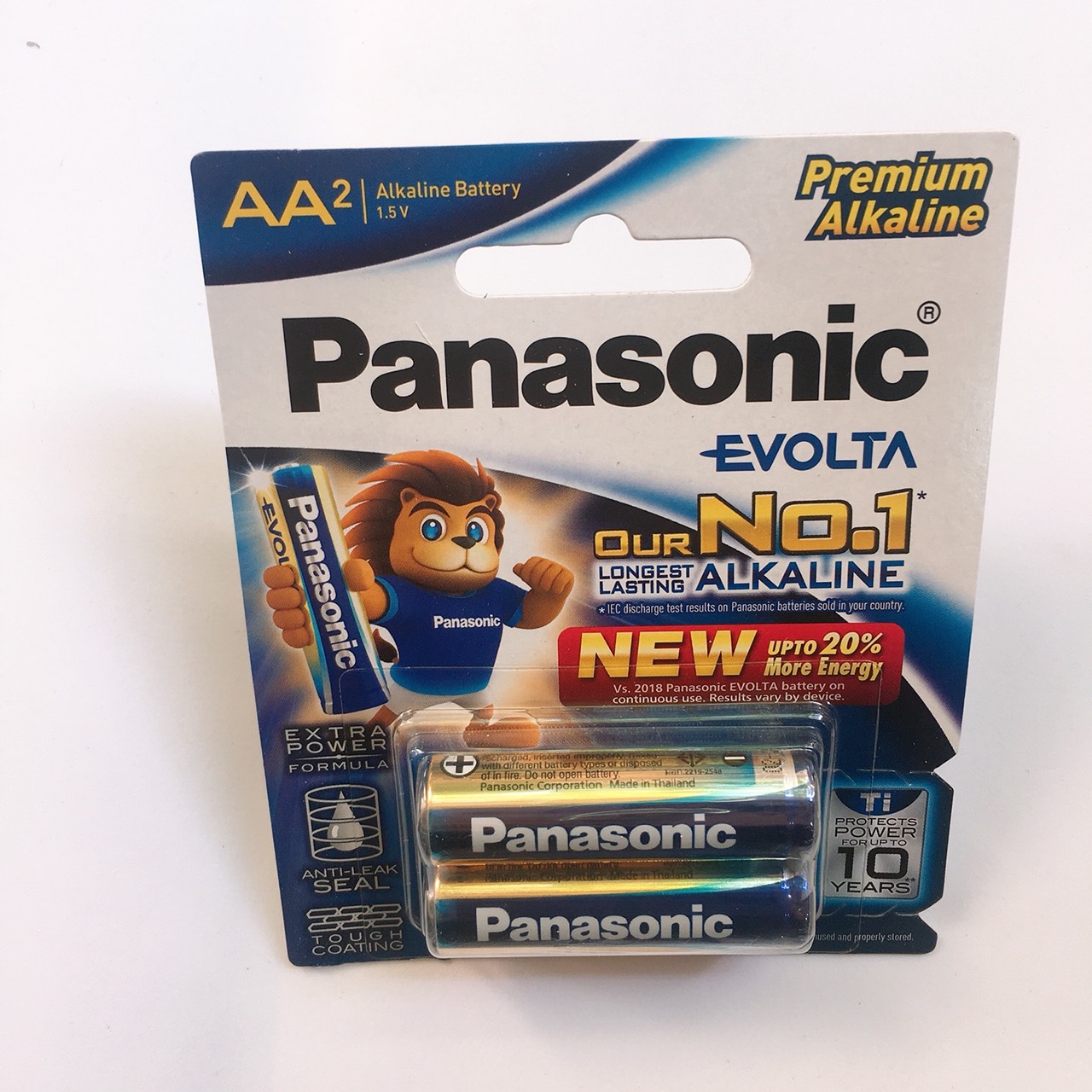 1 Vỉ Pin AA Panasonic Avolta ( 1 Vỉ 2 Viên )
