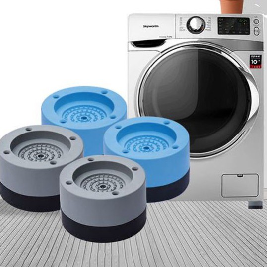 Bộ 4 chân đế cao su chống rung máy giặt