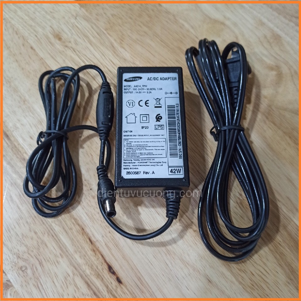 [HCM]Nguồn Màn Hình Samsung 14V 3.0A ( 42w )