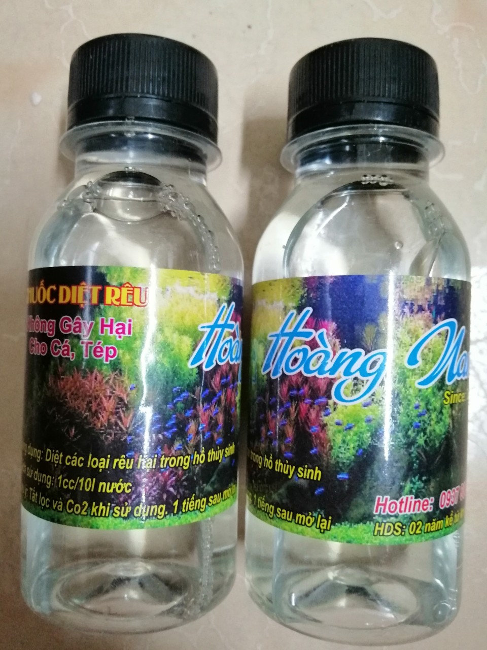 [HCM]Thuốc diệt rêu bể cá Hoàng Nam