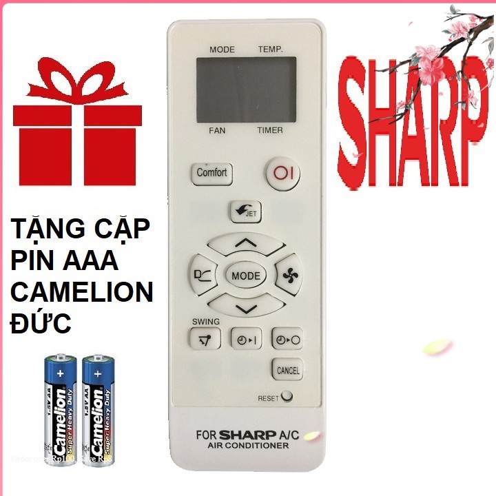 Remote máy lạnh SHARP CRMC-A907JBEZ - điều khiển điều hòa sharp [Cam kết chất lượng, BH 6 tháng]