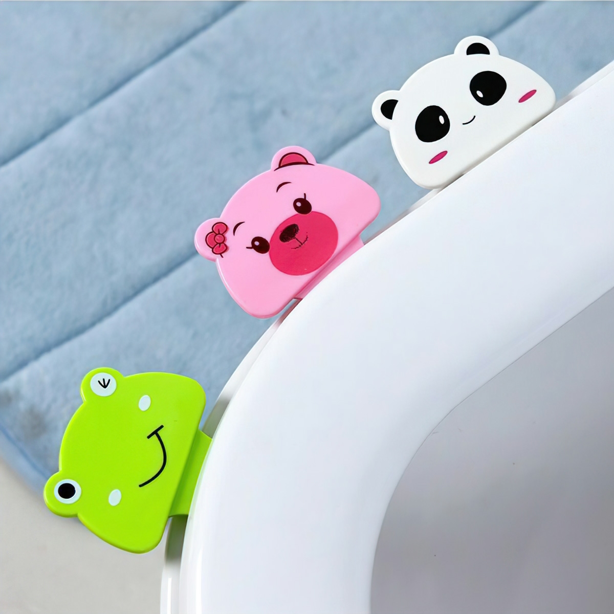 Smart and convenient anti-bacterial toilet lid lifter