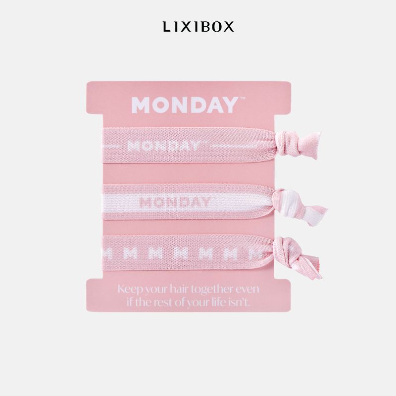 Thun cột tóc Monday