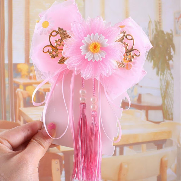 Kẹp nơ tiểu thư 3 lớp