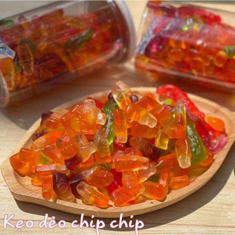 1kg Kẹo dẻo chip chip hương trái cây