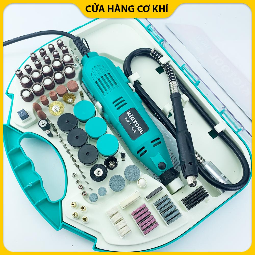 Bộ Máy Khoan Mài khuôn Khắc mini Đa Năng 100 chi tiết 6 tốc độ