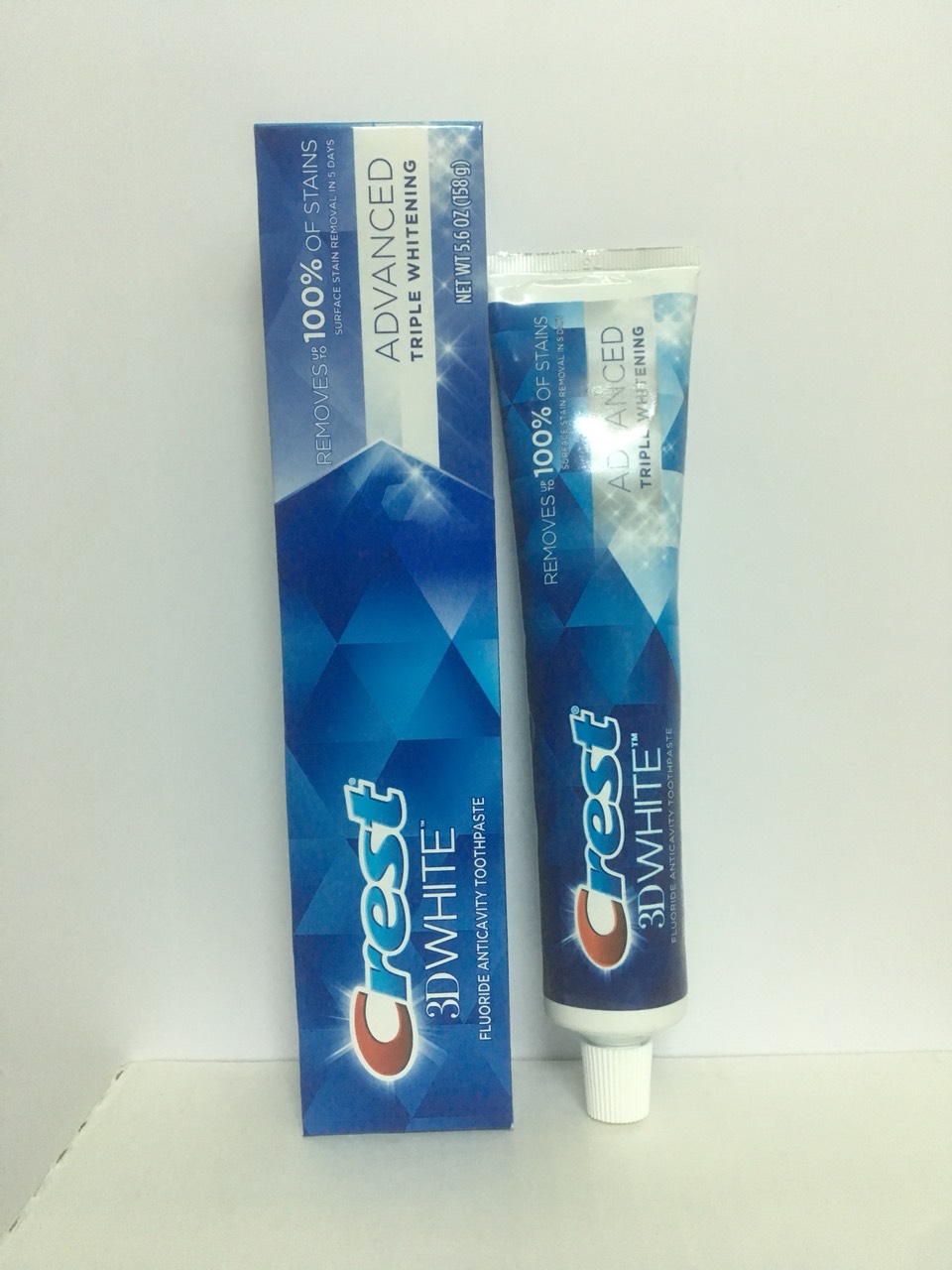 [HCM]Kem Đánh Răng Crest 3D White Advanced 158gr – Mỹ