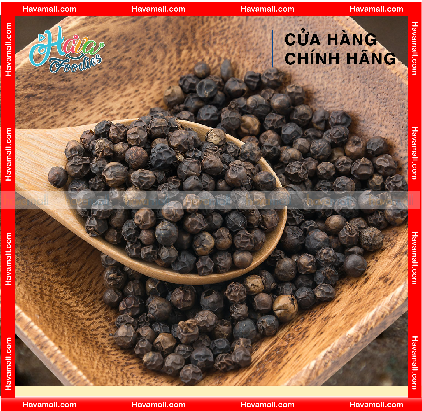 Tiêu Đen Nguyên Hạt Havafoodies – Black Pepper